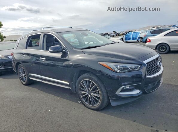 5N1AL0MM9GC528410 2016 INFINITI QX60 Черный Передняя правая четверть