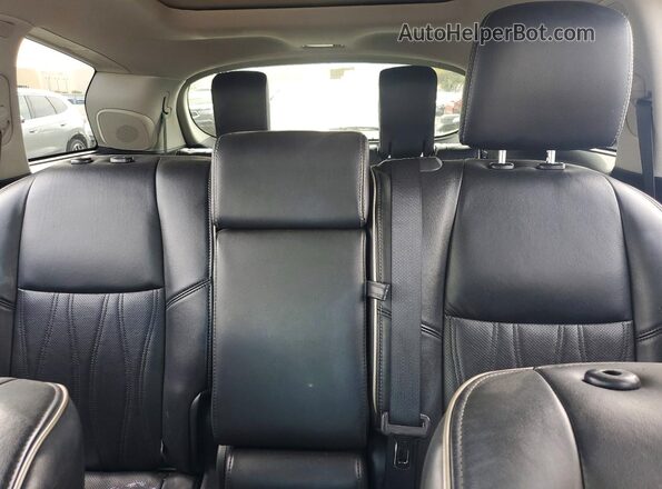 5N1AL0MM9GC528410 2016 INFINITI QX60 Черный Вид задних сидений