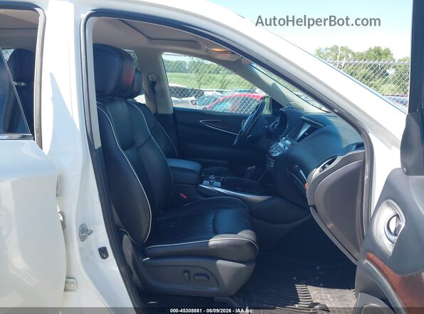 5N1AL0MMXGC504794 2016 INFINITI QX60 Белый Вид салона спереди