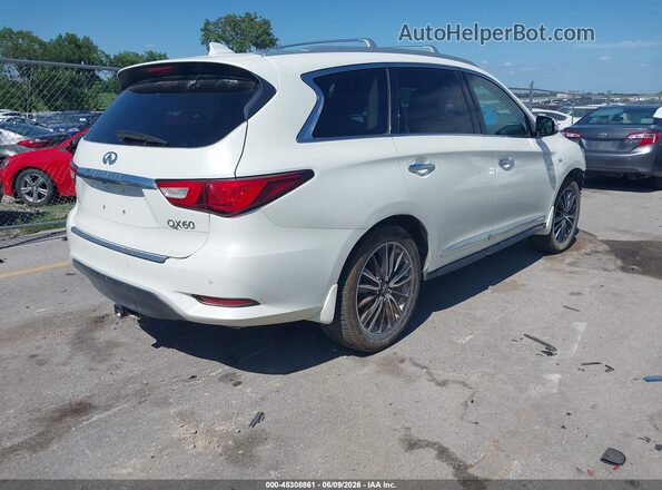 5N1AL0MMXGC504794 2016 INFINITI QX60 Белый Задняя правая четверть