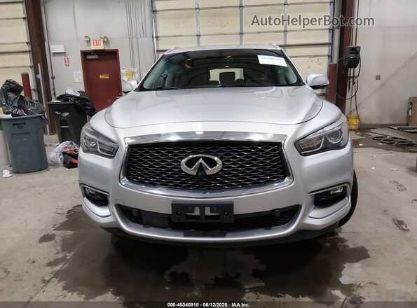 5N1AL0MMXGC524950 2016 INFINITI QX60 Silver Rear interior view