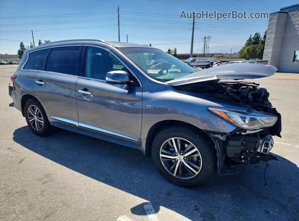 5N1AL0MN1GC507009 2016 INFINITI QX60 Серый Передняя правая четверть