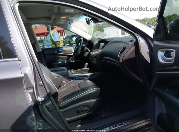 5N1AL0MN1GC532024 2016 INFINITI QX60 Gray Front interior view