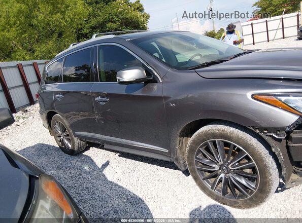 5N1AL0MN1GC532024 2016 INFINITI QX60 Gray Rear interior view