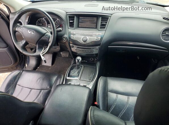 5N1AL0MN2GC531027 2016 INFINITI QX60 Blue Dashboard view