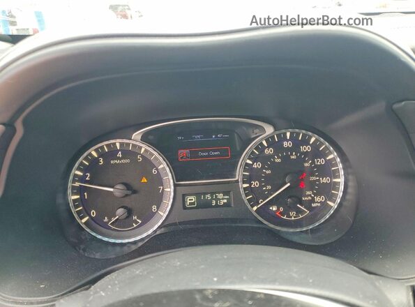 5N1AL0MN2GC531027 2016 INFINITI QX60 Blue Instrument cluster view