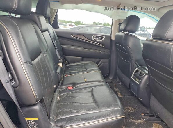5N1AL0MN2GC531027 2016 INFINITI QX60 Blue Rear interior view