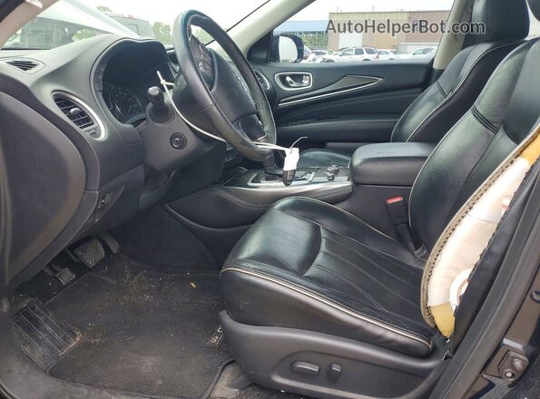 5N1AL0MN2GC531027 2016 INFINITI QX60 Blue Front interior view
