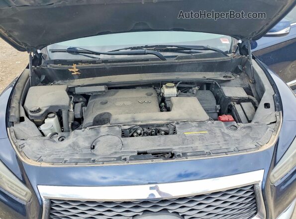 5N1AL0MN2GC531027 2016 INFINITI QX60 Blue Engine compartment view