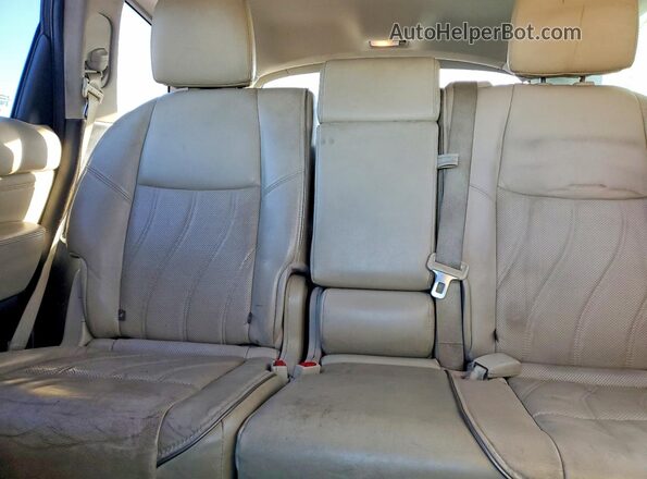 5N1AL0MN3GC519663 2016 INFINITI QX60 White უკანა სავარძლების ხედი