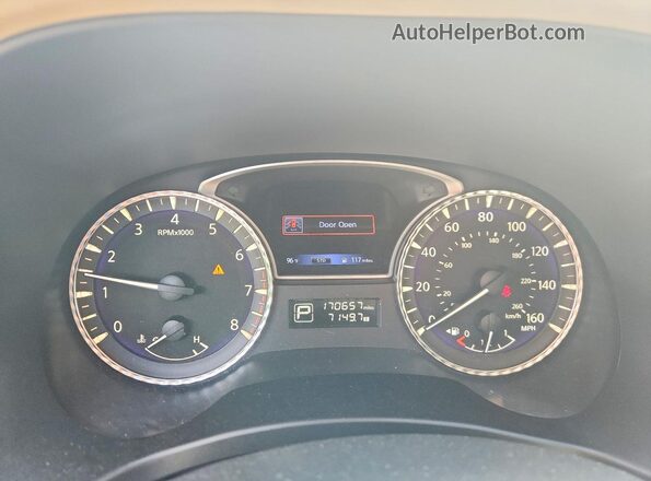 5N1AL0MN5GC509541 2016 INFINITI QX60 White Vista del cuadro de instrumentos
