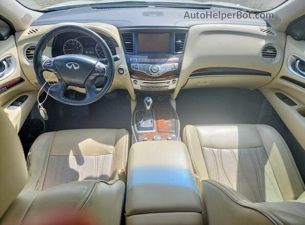 5N1AL0MN5GC509541 2016 INFINITI QX60 White Vista del salpicadero
