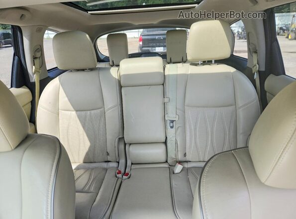5N1AL0MN5GC509541 2016 INFINITI QX60 White Vista de los asientos traseros