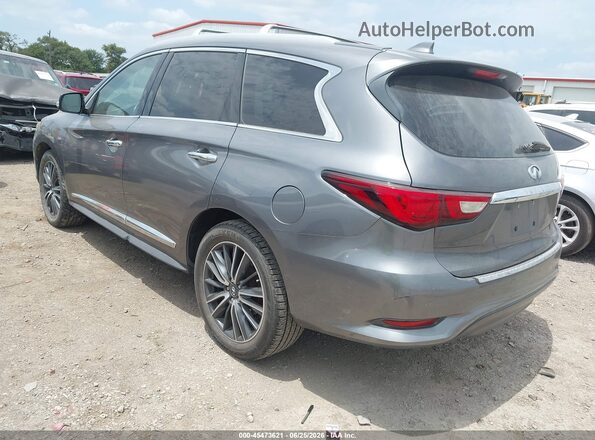 5N1AL0MN5GC513833 2016 INFINITI QX60 Gray Trasero izquierdo