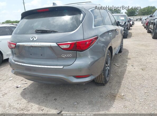 5N1AL0MN5GC513833 2016 INFINITI QX60 Gray Trasero derecho