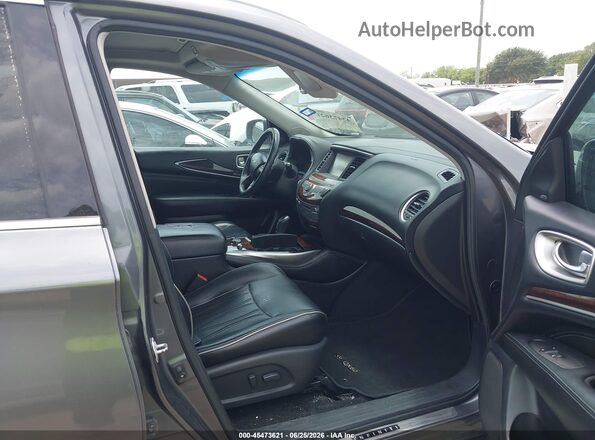 5N1AL0MN5GC513833 2016 INFINITI QX60 Gray Vista interior delantera