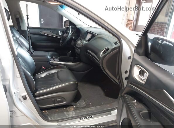 5N1AL0MN5GC531863 2016 INFINITI QX60 Silver Вид салону спереду
