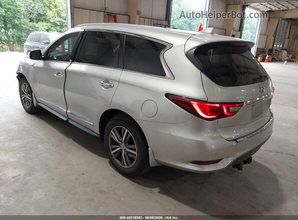5N1AL0MN5GC531863 2016 INFINITI QX60 Silver Задня ліва чверть