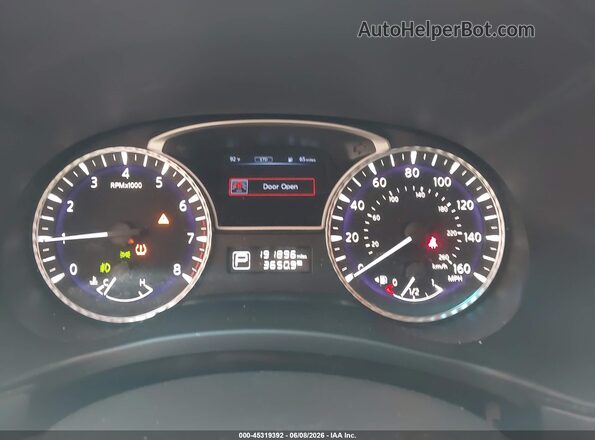 5N1AL0MN5GC531863 2016 INFINITI QX60 Silver Вид задніх сидінь