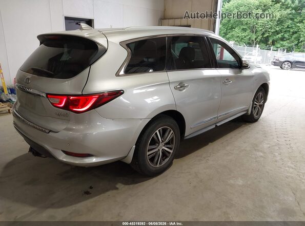 5N1AL0MN5GC531863 2016 INFINITI QX60 Silver Задня права чверть