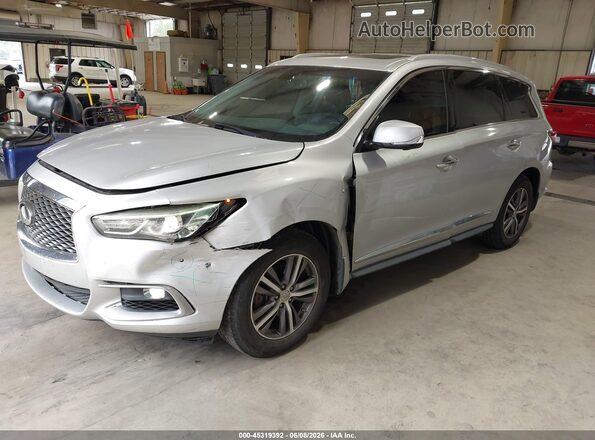 5N1AL0MN5GC531863 2016 INFINITI QX60 Silver Передня ліва чверть