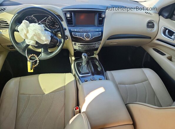 5N1AL0MN6GC531905 2016 INFINITI QX60 Белый Вид панели приборов