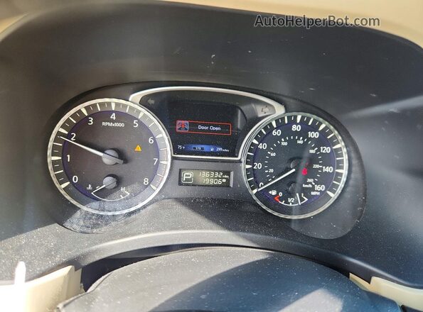 5N1AL0MN6GC531905 2016 INFINITI QX60 Белый Вид щитка приборов