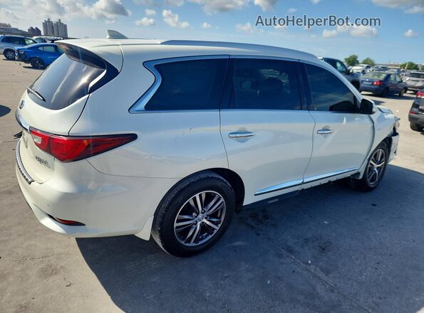 5N1AL0MN6GC531905 2016 INFINITI QX60 Белый Задняя правая четверть