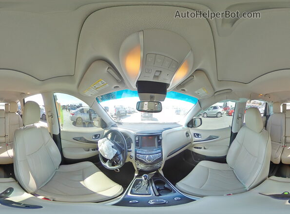 5N1AL0MN6GC531905 2016 INFINITI QX60 Белый Панорамный вид салона 360°