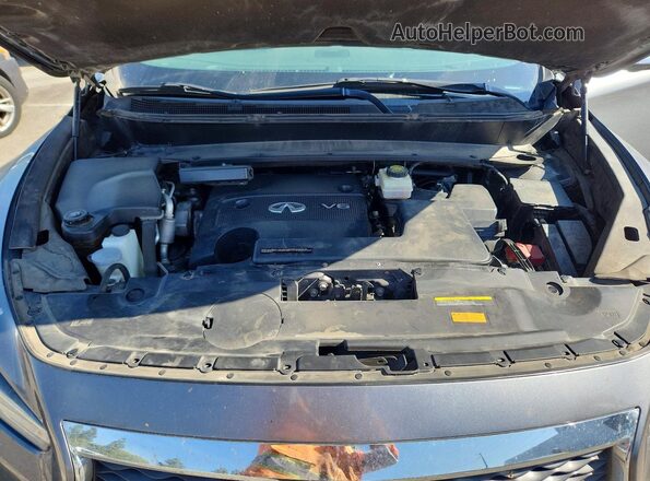 5N1AL0MN7GC506141 2016 INFINITI QX60 Gray Вид задньої частини салону