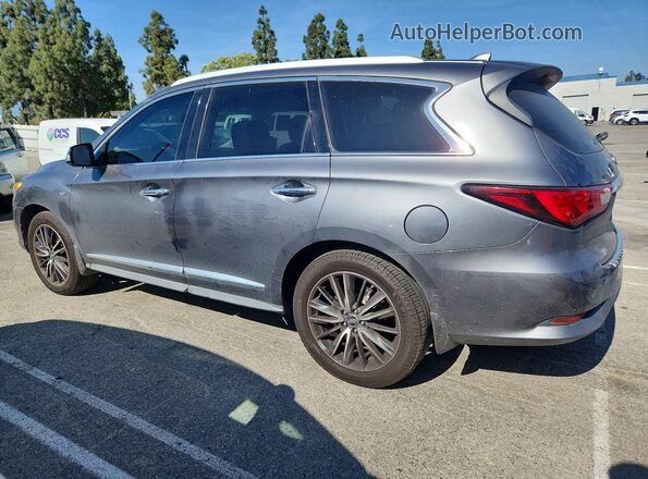 5N1AL0MN7GC506141 2016 INFINITI QX60 Gray Задня ліва чверть