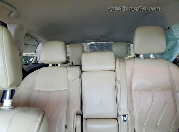 5N1AL0MN8GC522025 2016 INFINITI QX60 Black Widok tylnych siedzeń