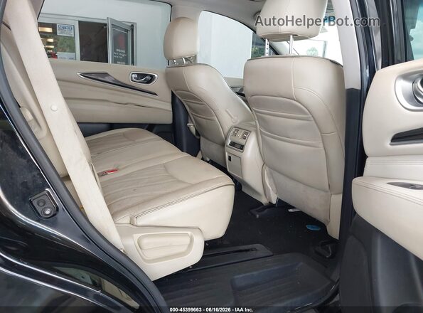 5N1AL0MNXGC518056 2016 INFINITI QX60 Black Widok naklejki z numerem VIN
