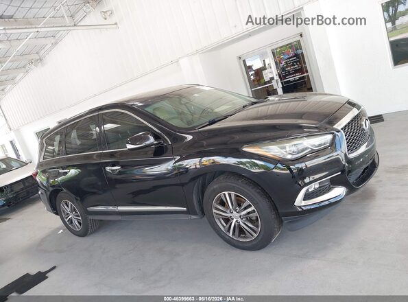 5N1AL0MNXGC518056 2016 INFINITI QX60 Black Widok wnętrza z tyłu