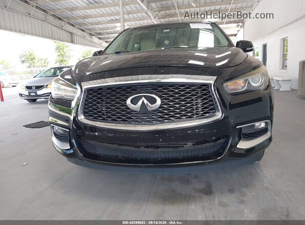 5N1AL0MNXGC518056 2016 INFINITI QX60 Black Widok zestawu wskaźników