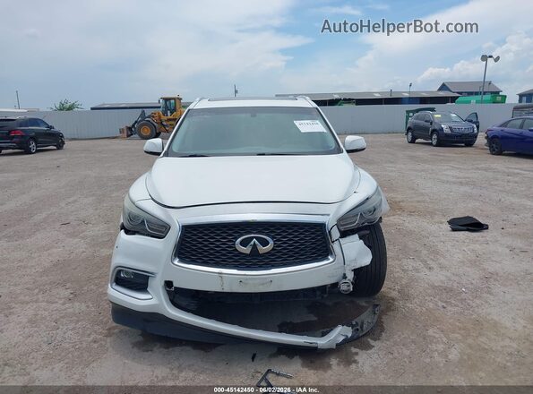 5N1AL0MNXGC519286 2016 INFINITI QX60 White Widok zestawu wskaźników