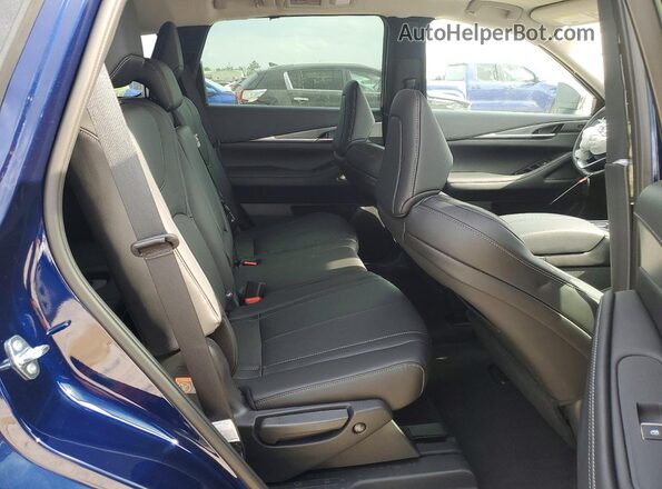 5N1AL1ER0TC349425 2026 INFINITI QX60 Blue Вид задньої частини салону