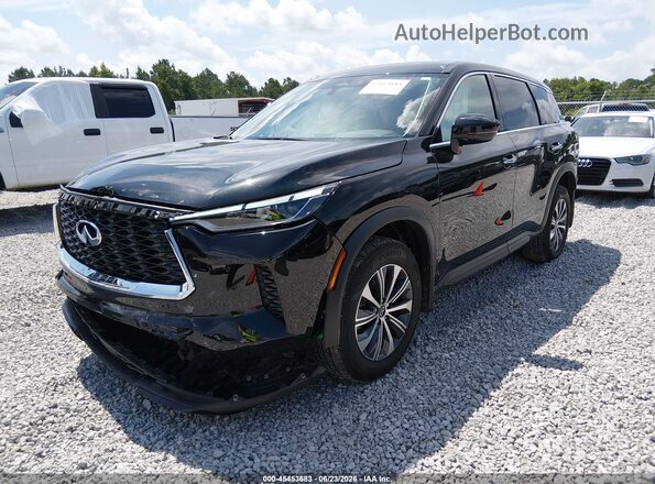 5N1AL1ER4SC351984 2025 INFINITI QX60 Черный Передняя левая четверть