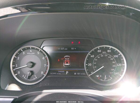 5N1AL1ER4SC351984 2025 INFINITI QX60 Черный Вид задних сидений