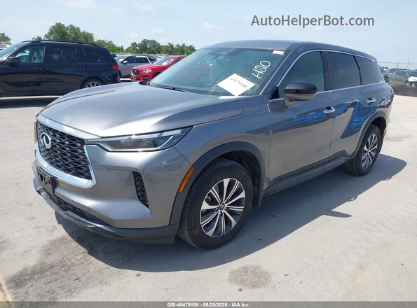 5N1AL1ER6SC333857 2025 INFINITI QX60 Gray Front left