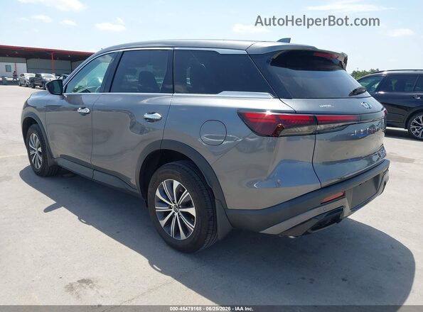 5N1AL1ER6SC333857 2025 INFINITI QX60 Gray Rear left