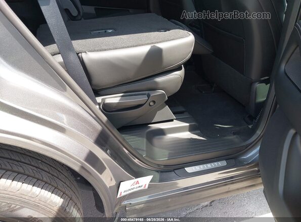 5N1AL1ER6SC333857 2025 INFINITI QX60 Gray Instrument cluster view