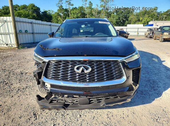 5N1AL1FR5SC344993 2025 INFINITI QX60 Black Դիմացի տեսք