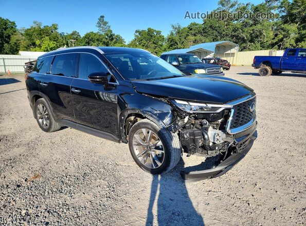 5N1AL1FR5SC344993 2025 INFINITI QX60 Black Առջևի աջ