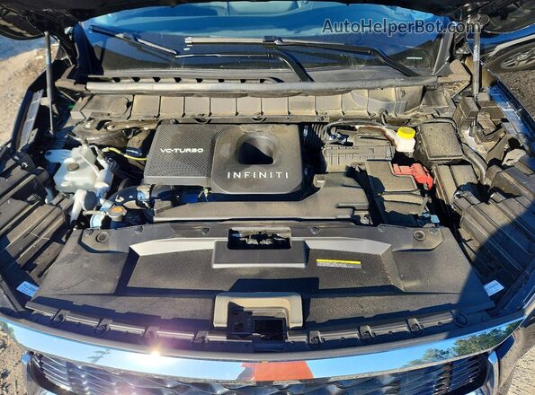 5N1AL1FR5SC344993 2025 INFINITI QX60 Black Շարժիչի բաժամունքի տեսք