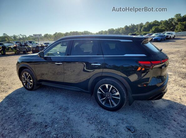 5N1AL1FR5SC344993 2025 INFINITI QX60 Black Հետևի ձախ