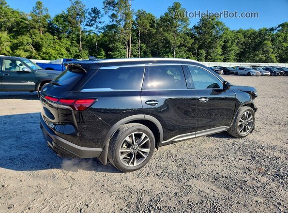 5N1AL1FR5SC344993 2025 INFINITI QX60 Black Հետևի աջ