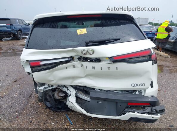 5N1AL1FR5SC352964 2025 INFINITI QX60 White 