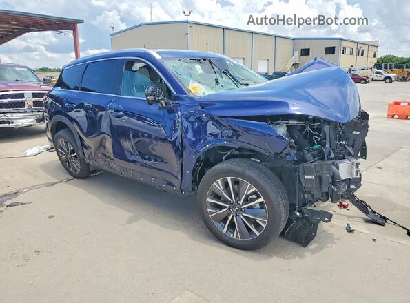 5N1AL1FS0TC354495 2026 INFINITI QX60 Blue Front right