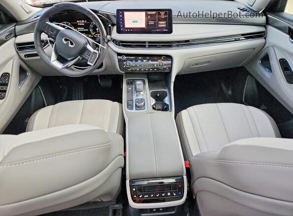 5N1AL1FS1TC335485 2026 INFINITI QX60 Black Вид панелі приладів